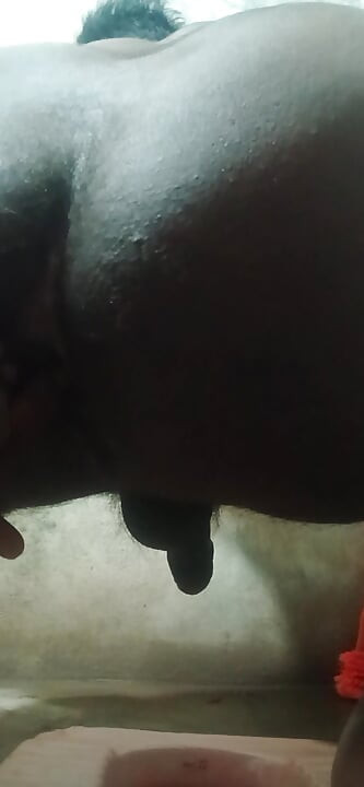 Telugu guy in bathroom
