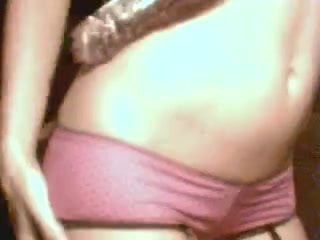 Wife Strips & Spanks