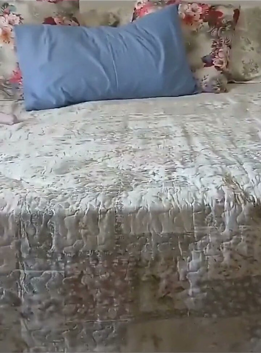 POV Big Tits MILF Dildo Fucks Her Pussy and Makes a Big Wet Squirting Puddle on Floor