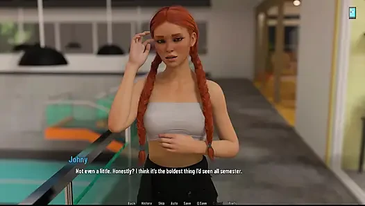 Университетские дни 19 Rose и Johny Bath вместе
