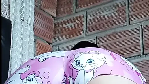 GIRL MASTURBATES IN HER IN-LAWS' ROOM