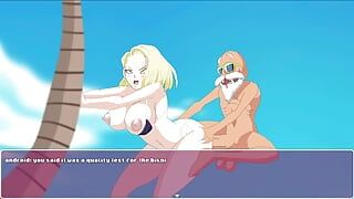 Android Quest for The Ball - Dragon Ball, partie 2 - Bikini excité Android 18 par missKitty2k