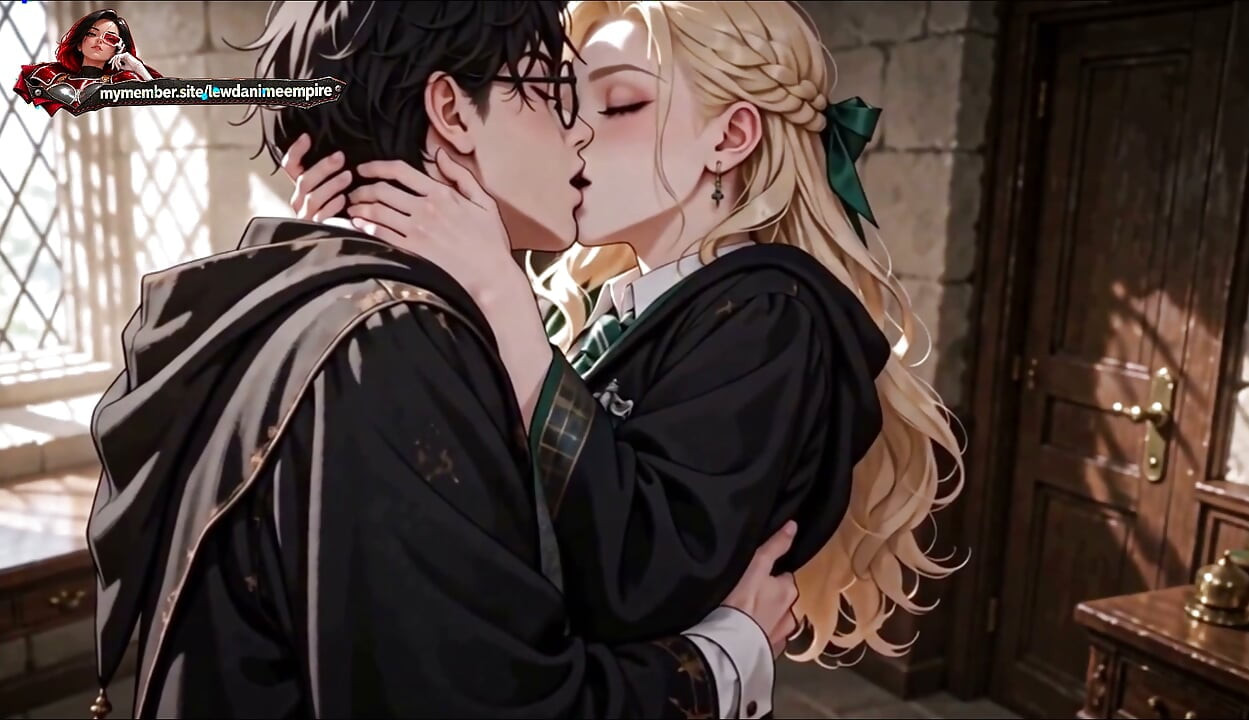 Η γυναίκα Μαλφόι διαλέγει τον Χάρι για να της γαμήσει σκληρά την μουνί