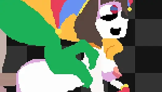 Pomni Pixelart и таймлапс