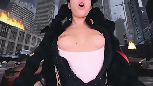 VRCosplayX Время быть шаловливым с Alex Coal как Bayonetta, часть 2