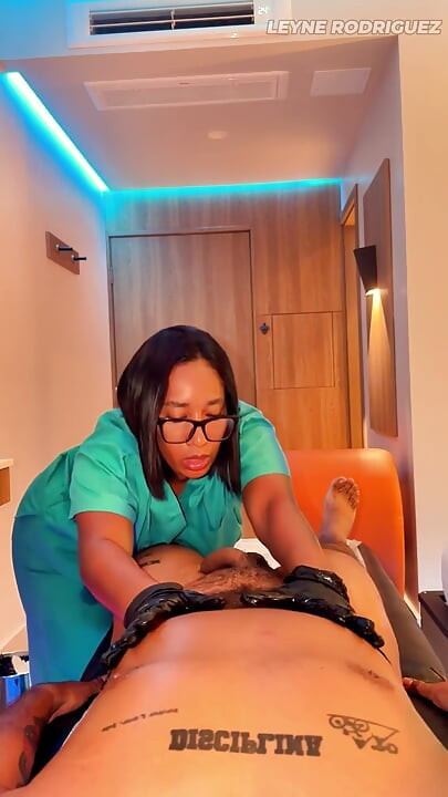 POV Sensual Latina Massage - Relaxing Music, HJ & Blowjob Finish