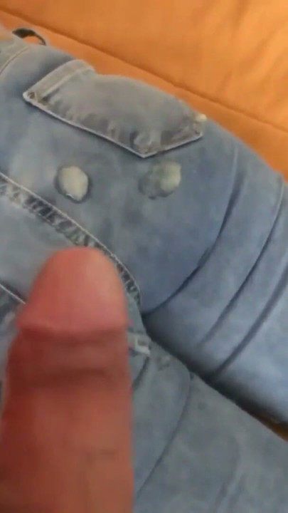 After fucking, I hike up my jeans so my neighbor cums twice in my ass | Clip 2