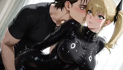 Eren (AOT) x Kikoru (Kaiju No.8)