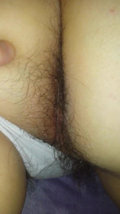 Hairy ass