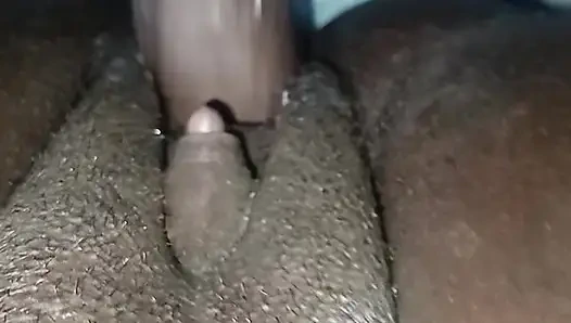 Nigerianisches bbw-mädchen ging, um ihre BBC-freundin zu ficken