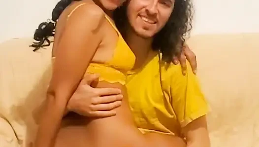 I fuck my sexy secretary in yellow underwear