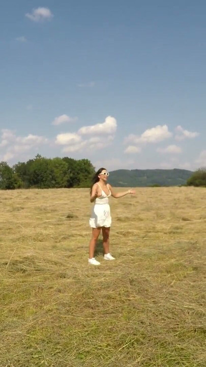 No Panties No Bra Girls Play Volleyball Outdoors in the Wild to show Boobs and Pussy on a Summer Day | Clip 1