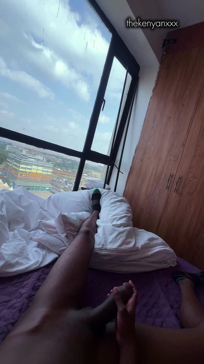 My New Ebony Neighbour Came to Say Hi but Met a Big Black Cock Instead