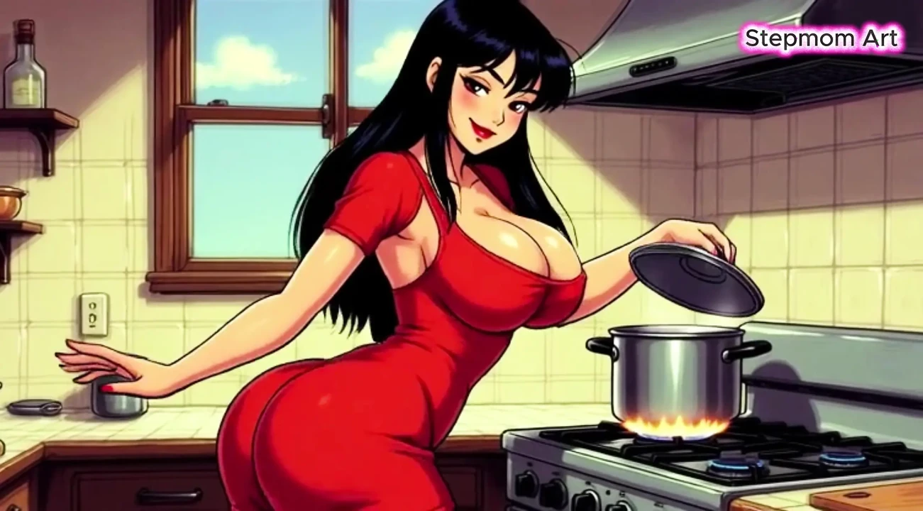 JOI Stepmom in Kitchen hot – Come with me 100% You’ll cum – Dirty Talk