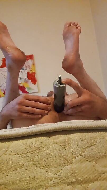 I try a dildo