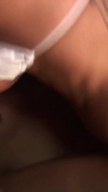 Jaw-dropping moment from "Fucking a handyman in the elevator is a dream come true for the naughty brunette"