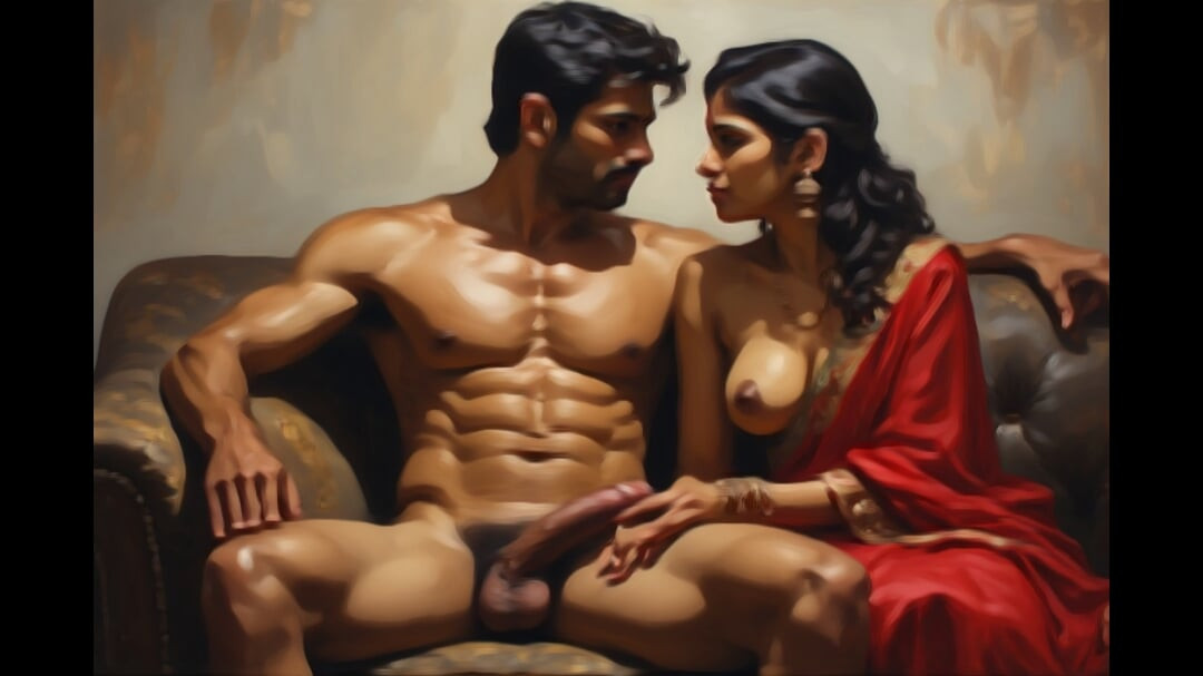 Indian big boops aunty sucking neighbour boy's dick