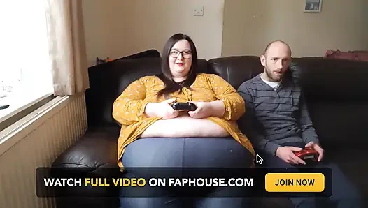 Göbek oyunu ile ssbbw oyun