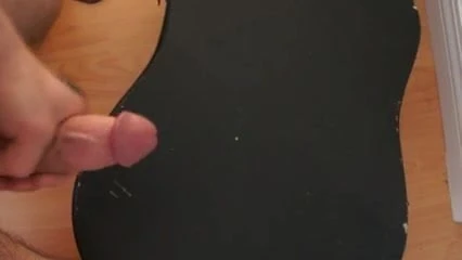 Shooting Cum Across My Guitar Case