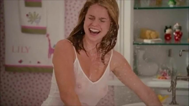 alice eve wet shirt