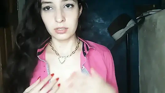 turns phone around, horny and wide