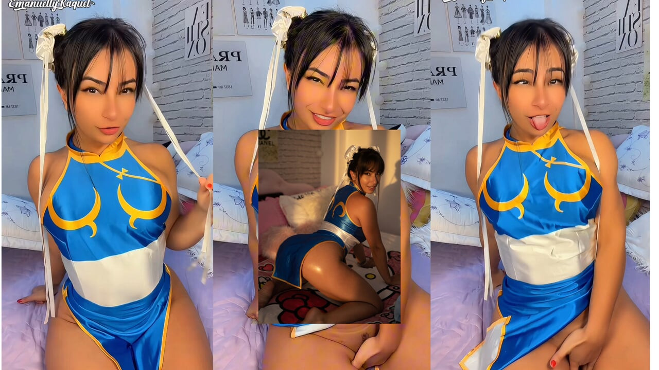 Η ΚΑΥΤΉ COSPLAY CHUN LI EMANUELLY RAQUEL ΠΕΙΡΆΖΕΙ ΜΕ ΤΟΝ ΜΕΓΆΛΟ ΒΡΑΖΙΛΙΆΝΙΚΟ ΚΏΛΟ ΤΗΣ