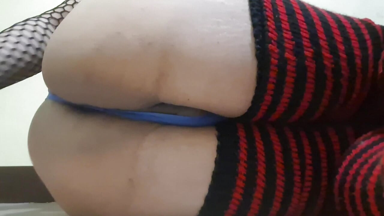 SPECIAL: Fat ass Femboy Cumfarting Anal Creampie after being Gaped and Fucked by Black Dildo