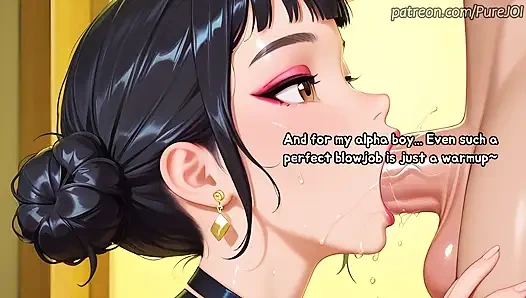 You were desperately trying to fill idol Zoey with your semen (Sex JOI)