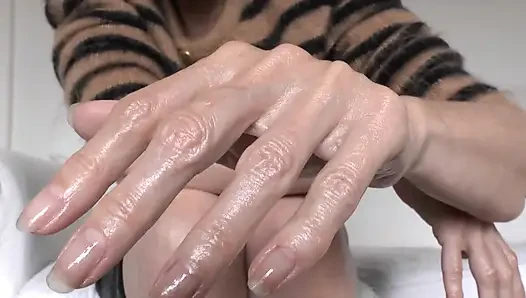 Oily Hands and Legs, JOI, Part 1, Lady Victoria Valente