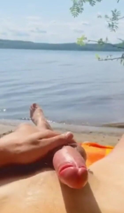 Gölde mastürbasyon