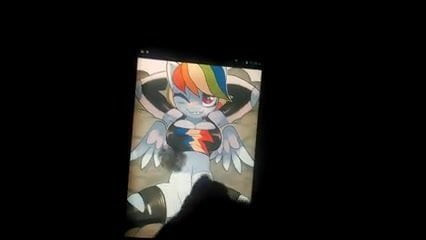 SoP - Anthro Rainbow Dash