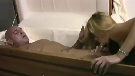Sexy blonde pussy licking anal dildo penetrated