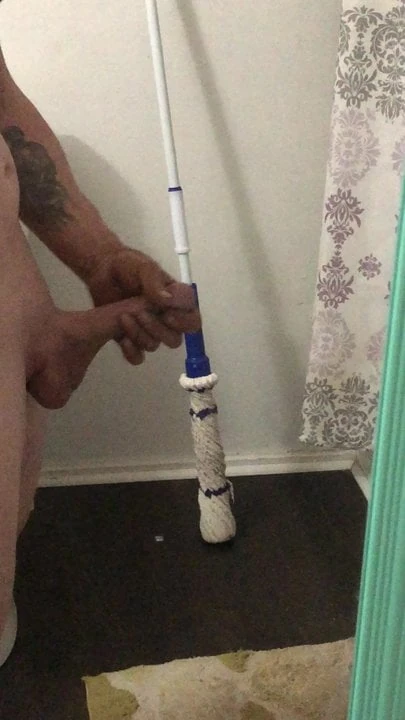 Before shower masturbation