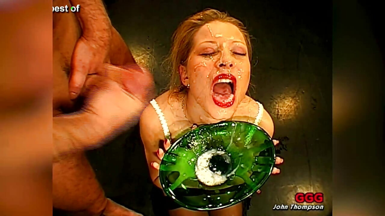 Ggg John Thompson - Melanie Spermahaeschen 精液淋濕的金髮女郎