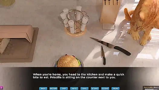 Saksi telanjang #8 - jackson dan mona bercipratan di sofa