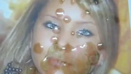 Seksi bir sarışın sürtük yüzünde Gman boşalmak (haraç)