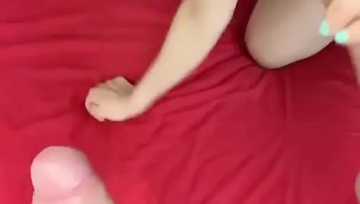 Francesca Palma enjoy with 2 big cocks