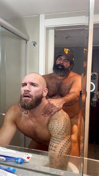 Serge Bear getting railed hard by Oscar Bear