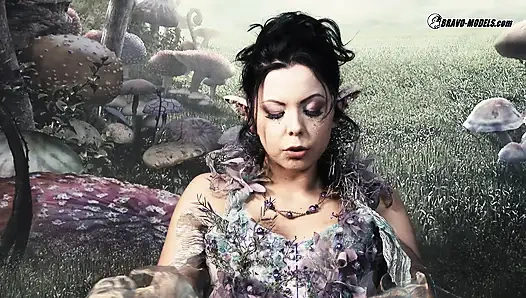 379 Julia Parker yang manis sebagai peri