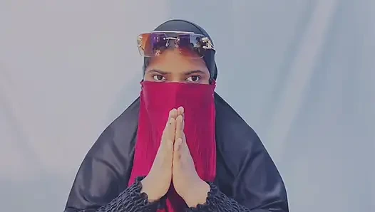 Дези Хиджаб Бадде Дудх Вали Продавщица Ко Чода