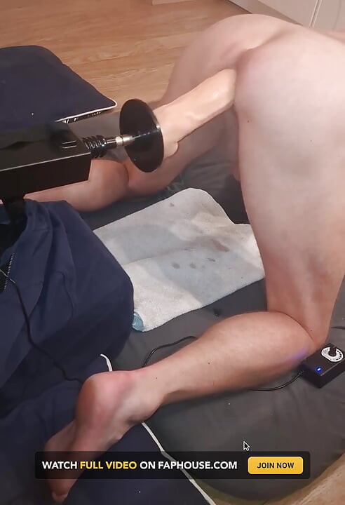 Fucking Machine Is Almost Tearing My Ass Apart It Feels so Good
