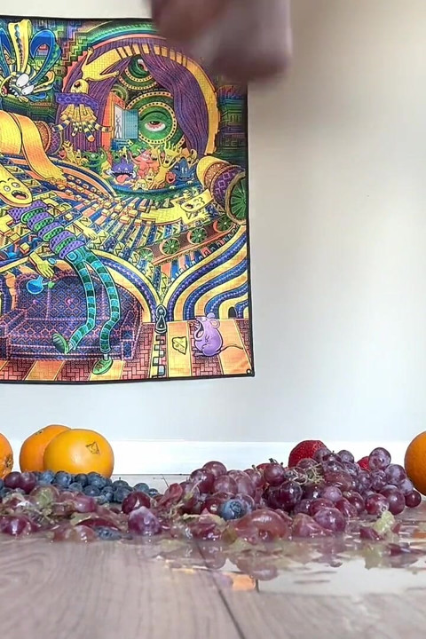 Size 16 Foot Crush W Fruit by 67 Goddess