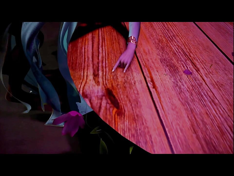 Pixel Goddess unchained: curvas en movimiento - animación 3D hentai