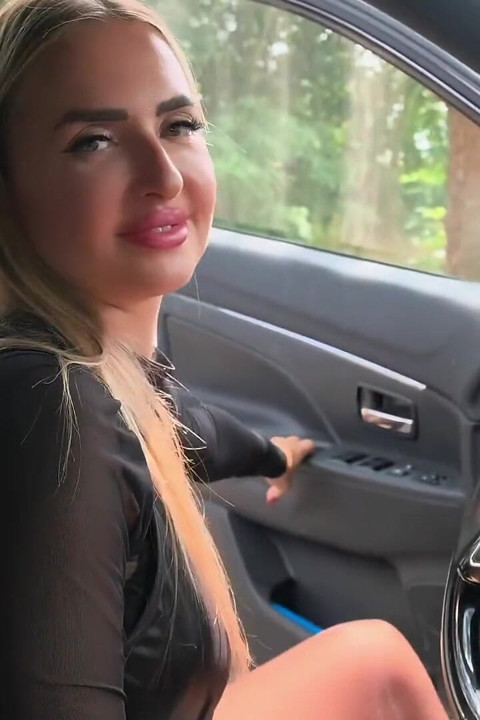 Rijden op hakken en nylons