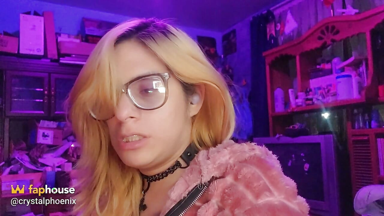 Sissy Wears a Sex Necklace at the Asmr Church