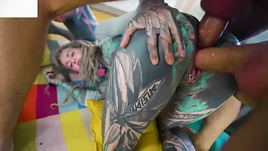 Pandora Slut Came to Earth to Get Her Ass Smashed by Humans