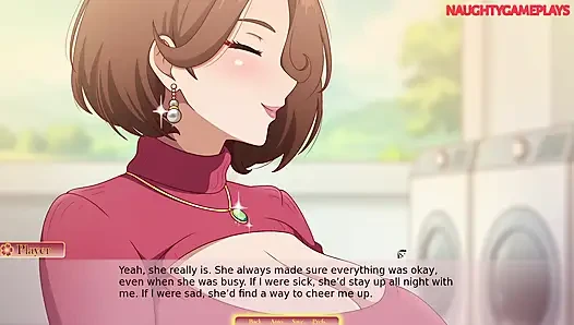 Sayaka My Naughty Milf Neighbor By Erebeta - Sexy Big Tits Stepmom Enjoying HOT SEX With Her New Neighbor