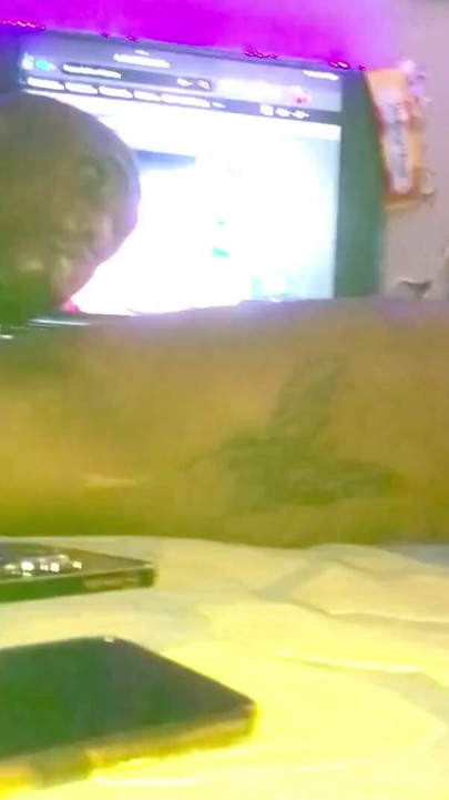 Epic moment from "Very hot BBC TS Tugs A Huge Load for her black thug."