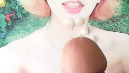 Apink hayoung üzerinde tekrar boşalmak
