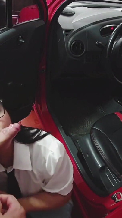 FINAL PART I invite my Latina friend to fuck in the parking lot.. she gets her ass fucked and gets milk on her face is an angel | Clip 2
